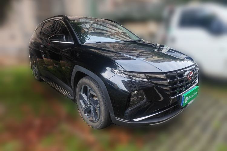 Used Hyundai Tucson 2023 Tucson L 1.5T Automatic Two-Wheel Drive LUX Prestige Edition Front Right 45 Deg