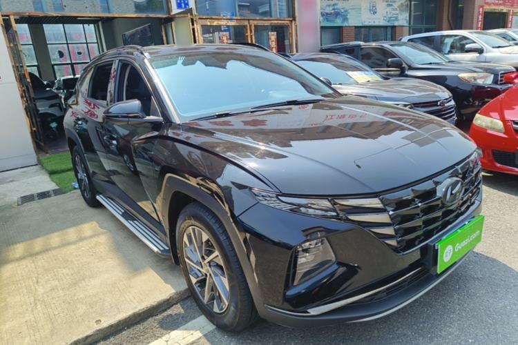 Used Hyundai Tucson 2023 Tucson L 1.5T Automatic Two-Wheel Drive GLX Elite Edition Front Right 45 Deg