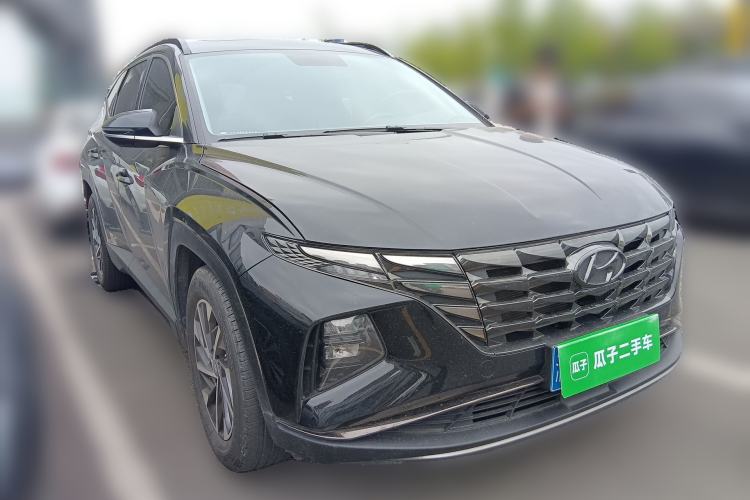 Used Hyundai Tucson 2023 Tucson L 1.5T Automatic Two-Wheel Drive GLX Elite Edition Front Right 45 Deg
