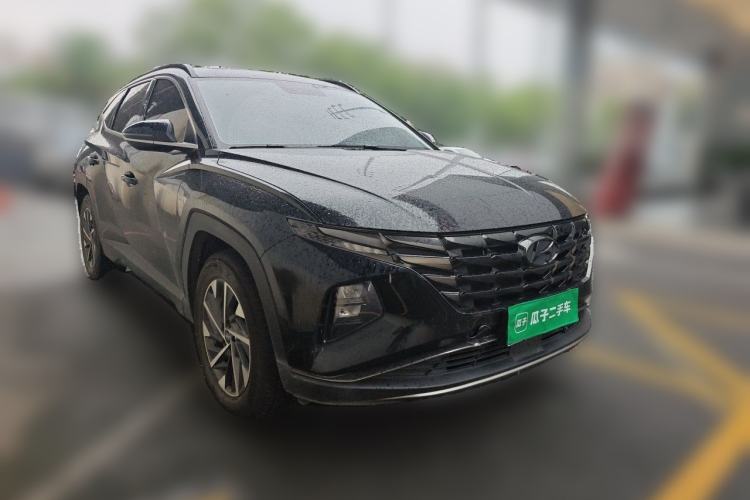 Used Hyundai Tucson 2023 Tucson L 1.5T Automatic Two-Wheel Drive GLX Elite Edition Front Right 45 Deg