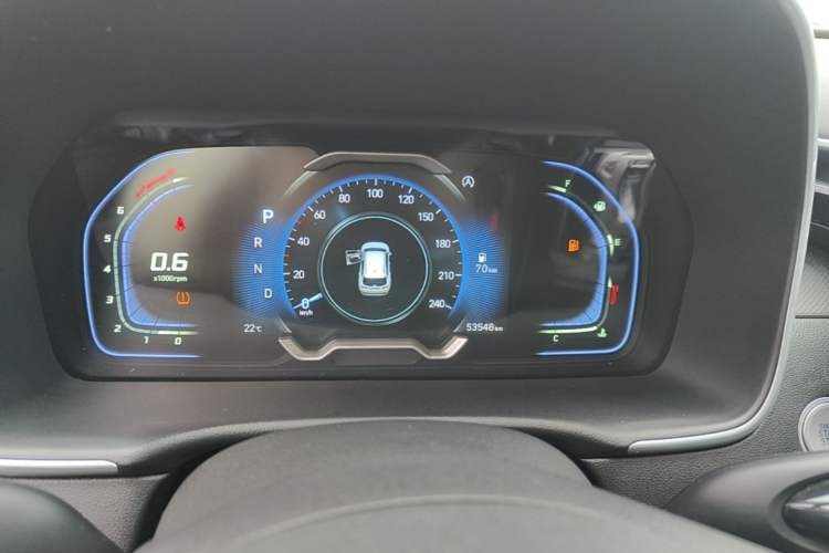 Used Hyundai Tucson 2023 Tucson L 1.5T Automatic Two-Wheel Drive DLX Luxury Edition Instrument Cluster