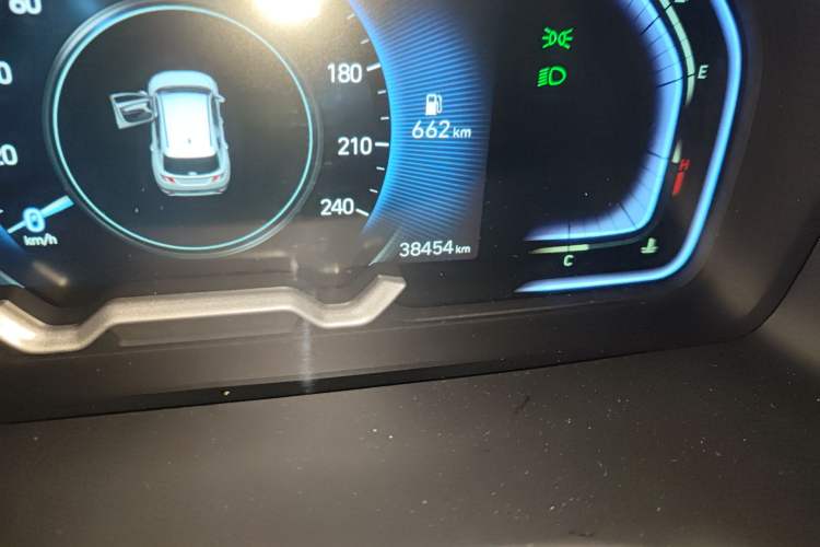Used Hyundai Tucson 2023 Tucson L 1.5T Automatic Two-Wheel Drive GLX Elite Edition Odometer Close Up
