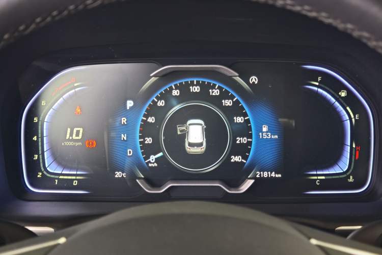 Used Hyundai Tucson 2023 Tucson L 1.5T Automatic Two-Wheel Drive GLX Elite Edition Odometer Close Up