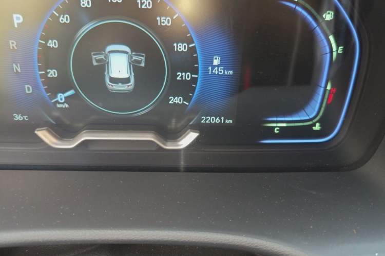 Used Hyundai Tucson 2023 Tucson L 1.5T Automatic Two-Wheel Drive DLX Luxury Edition Odometer Close Up