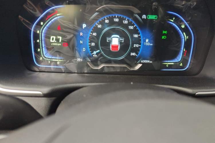Used Hyundai Tucson 2023 Tucson L 1.5T Automatic Two-Wheel Drive GLX Elite Edition Odometer Close Up