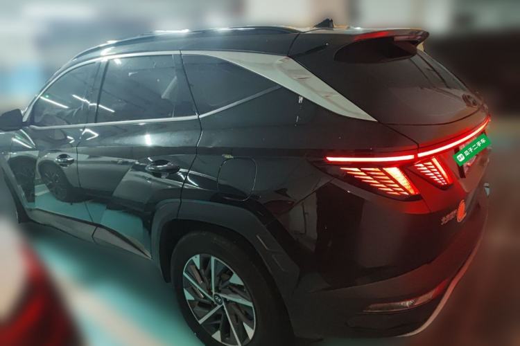 Used Hyundai Tucson 2023 Tucson L 1.5T Automatic Two-Wheel Drive GLX Elite Edition Rear Left 45 Deg