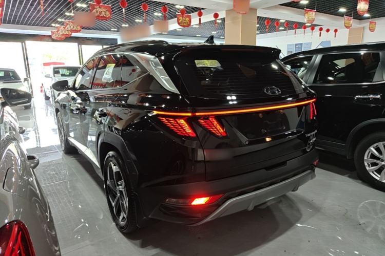 Used Hyundai Tucson 2023 Tucson L 1.5T Automatic Two-Wheel Drive DLX Luxury Edition Rear Left 45 Deg