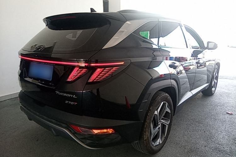 Used Hyundai Tucson 2023 Tucson L 1.5T Automatic Two-Wheel Drive DLX Luxury Edition Rear Right 45 Deg