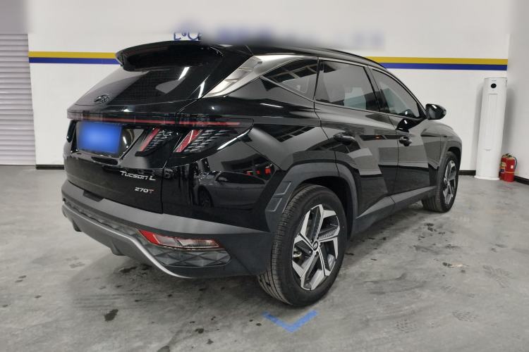 Used Hyundai Tucson 2023 Tucson L 1.5T Automatic Two-Wheel Drive DLX Luxury Edition Rear Right 45 Deg