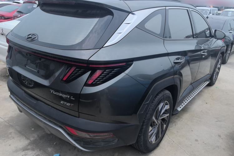 Used Hyundai Tucson 2023 Tucson L 1.5T Automatic Two-Wheel Drive GLX Elite Edition Rear Right 45 Deg