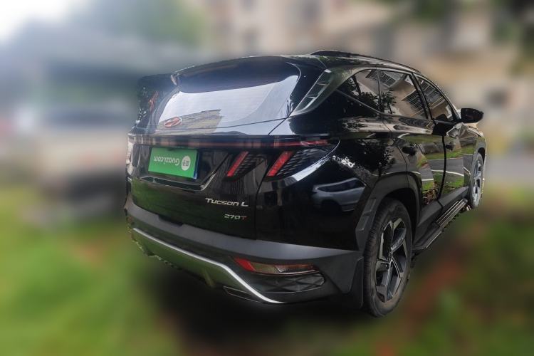 Used Hyundai Tucson 2023 Tucson L 1.5T Automatic Two-Wheel Drive LUX Prestige Edition Rear Right 45 Deg