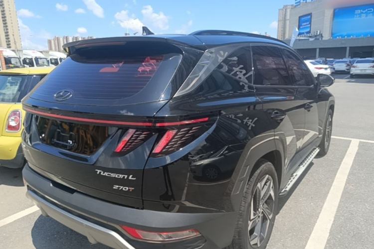 Used Hyundai Tucson 2023 Tucson L 1.5T Automatic Two-Wheel Drive DLX Luxury Edition Rear Right 45 Deg