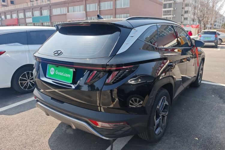 Used Hyundai Tucson 2023 Tucson L 1.5T Automatic Two-Wheel Drive DLX Luxury Edition Rear Right 45 Deg