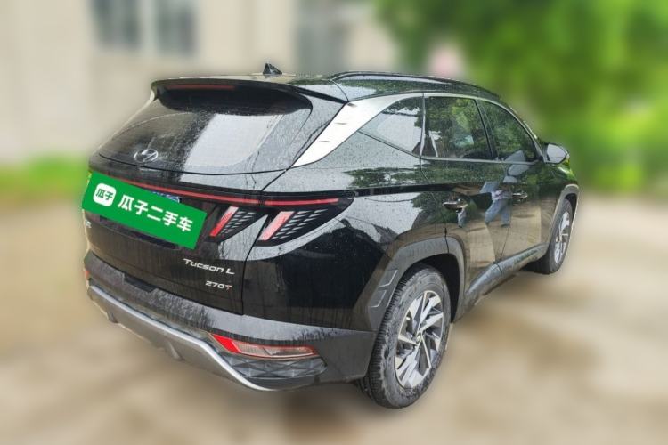 Used Hyundai Tucson 2023 Tucson L 1.5T Automatic Two-Wheel Drive GLX Elite Edition Rear Right 45 Deg