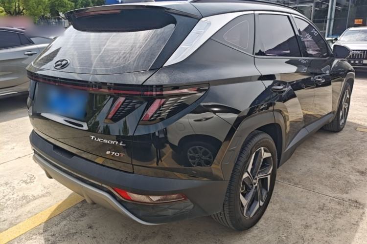 Used Hyundai Tucson 2023 Tucson L 1.5T Automatic Two-Wheel Drive DLX Luxury Edition Rear Right 45 Deg