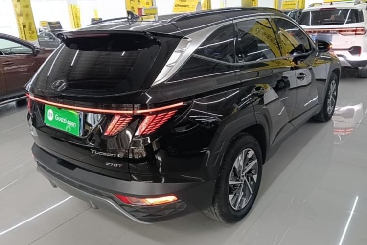 Used Hyundai Tucson 2023 Tucson L 1.5T Automatic Two-Wheel Drive GLX Elite Edition Rear Right 45 Deg