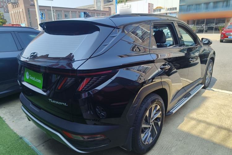 Used Hyundai Tucson 2023 Tucson L 1.5T Automatic Two-Wheel Drive GLX Elite Edition Rear Right 45 Deg