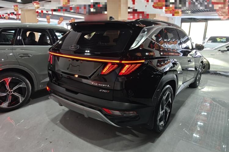 Used Hyundai Tucson 2023 Tucson L 1.5T Automatic Two-Wheel Drive DLX Luxury Edition Rear Right 45 Deg