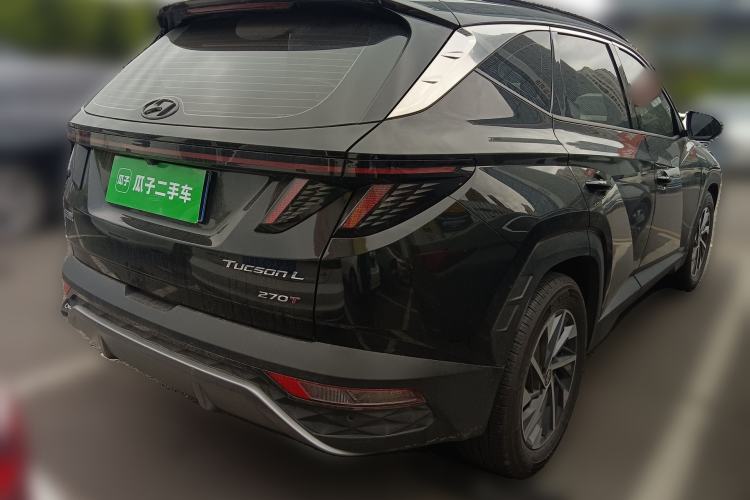 Used Hyundai Tucson 2023 Tucson L 1.5T Automatic Two-Wheel Drive GLX Elite Edition Rear Right 45 Deg