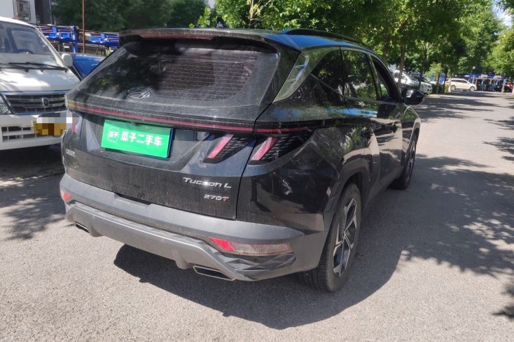 Used Hyundai Tucson 2023 Tucson L 1.5T Automatic Two-Wheel Drive LUX Prestige Edition Rear Right 45 Deg