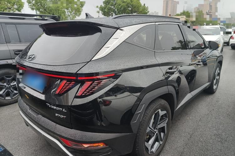 Used Hyundai Tucson 2023 Tucson L 1.5T Automatic Two-Wheel Drive DLX Luxury Edition Rear Right 45 Deg