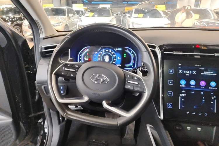 Used Hyundai Tucson 2023 Tucson L 1.5T Automatic Two-Wheel Drive GLX Elite Edition Steering Wheel