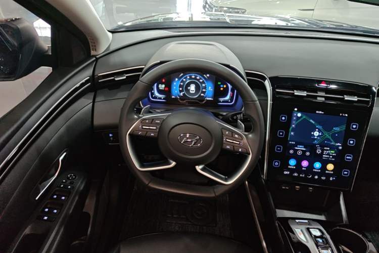 Used Hyundai Tucson 2023 Tucson L 1.5T Automatic Two-Wheel Drive DLX Luxury Edition Steering Wheel
