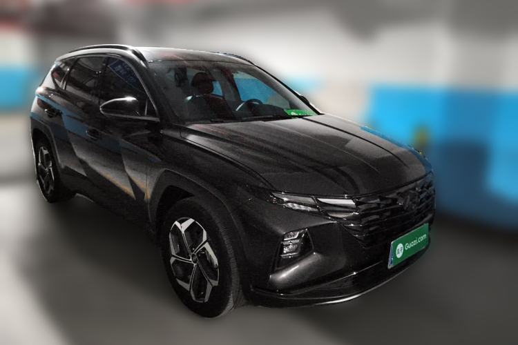 Used Hyundai Tucson 2023 Tucson L 1.5T Automatic Two-Wheel Drive DLX Luxury Edition Front Right 45 Deg