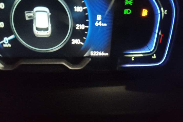 Used Hyundai Tucson 2023 Tucson L 1.5T Automatic Two-Wheel Drive GLX Elite Edition Odometer Close Up