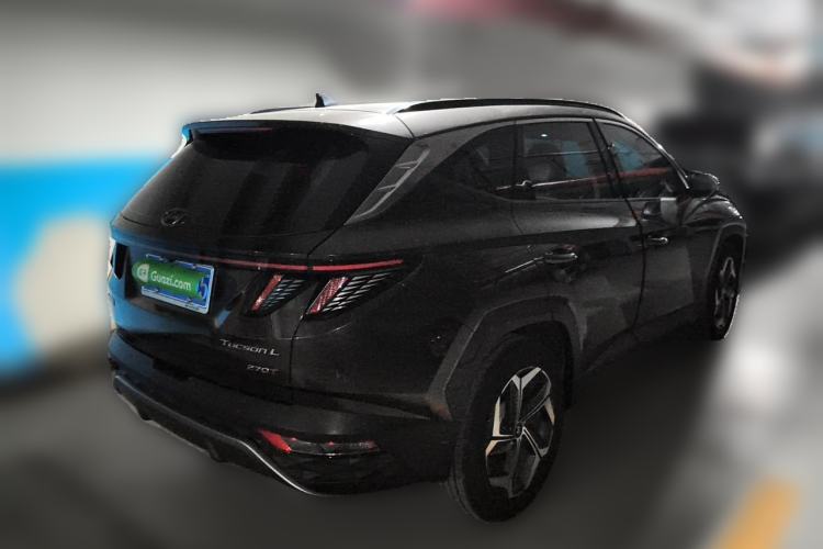 Used Hyundai Tucson 2023 Tucson L 1.5T Automatic Two-Wheel Drive DLX Luxury Edition Rear Right 45 Deg