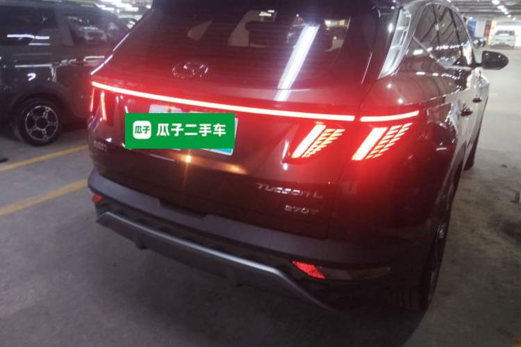 Used Hyundai Tucson 2023 Tucson L 1.5T Automatic Two-Wheel Drive DLX Luxury Edition Rear Right 45 Deg