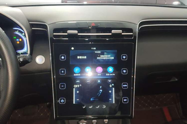 Used Hyundai Tucson 2023 Tucson L 1.5T Automatic Two-Wheel Drive GLX Elite Edition Audio And AC Panel