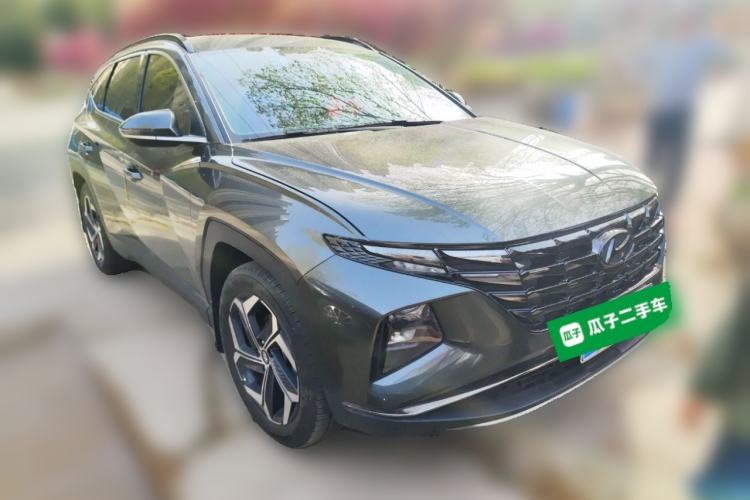 Used Hyundai Tucson 2023 Tucson L 1.5T Automatic Two-Wheel Drive LUX Prestige Edition Front Right 45 Deg