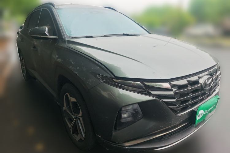 Used Hyundai Tucson 2023 Tucson L 1.5T Automatic Two-Wheel Drive DLX Luxury Edition Front Right 45 Deg