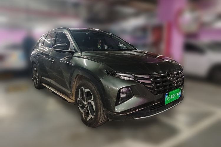Used Hyundai Tucson 2023 Tucson L 1.5T Automatic Two-Wheel Drive DLX Luxury Edition Front Right 45 Deg