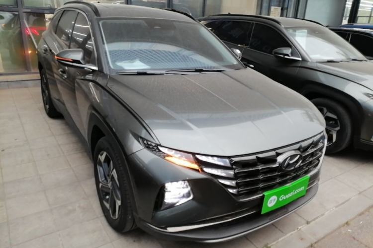 Used Hyundai Tucson 2023 Tucson L 1.5T Automatic Two-Wheel Drive DLX Luxury Edition Front Right 45 Deg