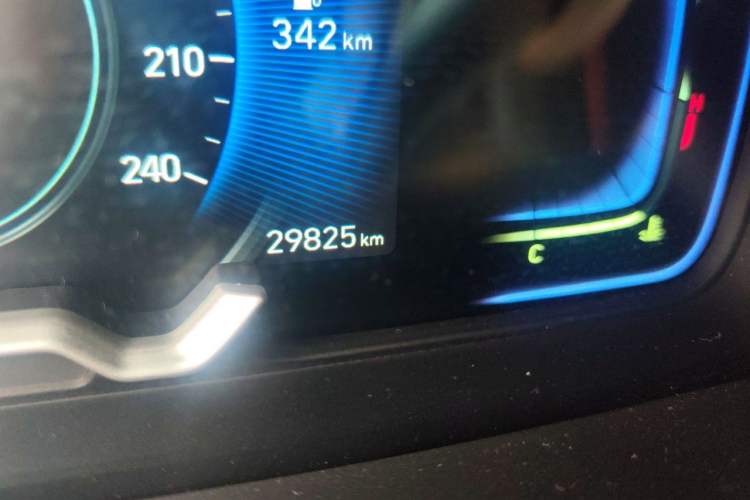 Used Hyundai Tucson 2023 Tucson L 1.5T Automatic Two-Wheel Drive DLX Luxury Edition Odometer Close Up