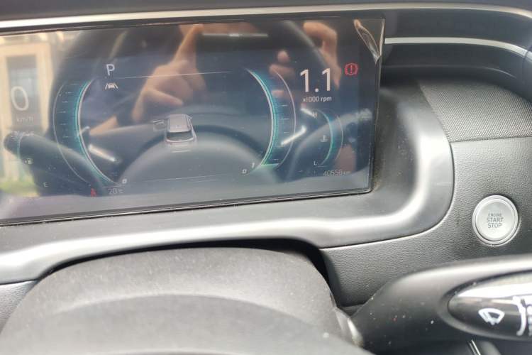 Used Hyundai Tucson 2023 Tucson L 1.5T Automatic Two-Wheel Drive LUX Prestige Edition Odometer Close Up