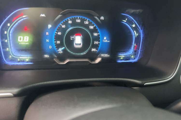 Used Hyundai Tucson 2023 Tucson L 1.5T Automatic Two-Wheel Drive DLX Luxury Edition Odometer Close Up