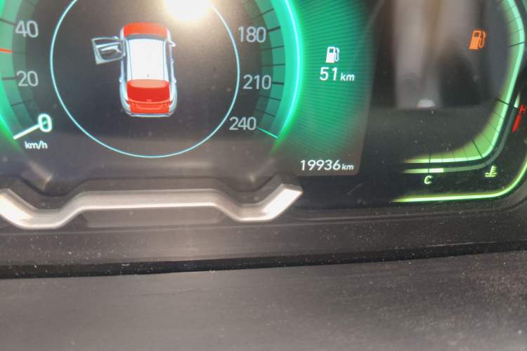 Used Hyundai Tucson 2023 Tucson L 1.5T Automatic Two-Wheel Drive DLX Luxury Edition Odometer Close Up