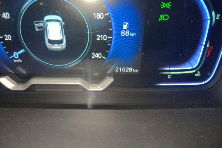 Used Hyundai Tucson 2023 Tucson L 1.5T Automatic Two-Wheel Drive DLX Luxury Edition Odometer Close Up