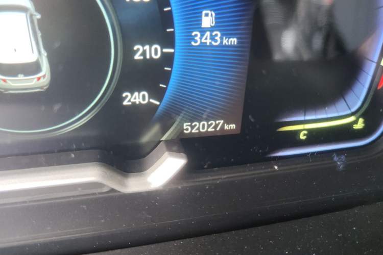 Used Hyundai Tucson 2023 Tucson L 1.5T Automatic Two-Wheel Drive GLX Elite Edition Odometer Close Up