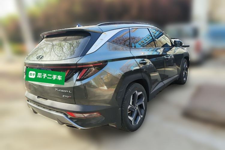 Used Hyundai Tucson 2023 Tucson L 1.5T Automatic Two-Wheel Drive LUX Prestige Edition Rear Right 45 Deg