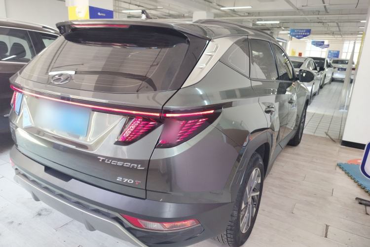 Used Hyundai Tucson 2023 Tucson L 1.5T Automatic Two-Wheel Drive GLX Elite Edition Rear Right 45 Deg
