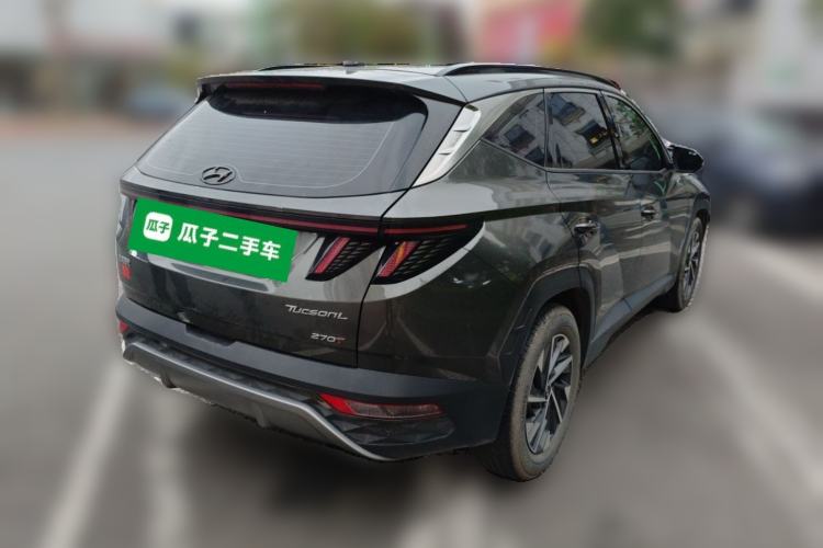 Used Hyundai Tucson 2023 Tucson L 1.5T Automatic Two-Wheel Drive GLX Elite Edition Rear Right 45 Deg