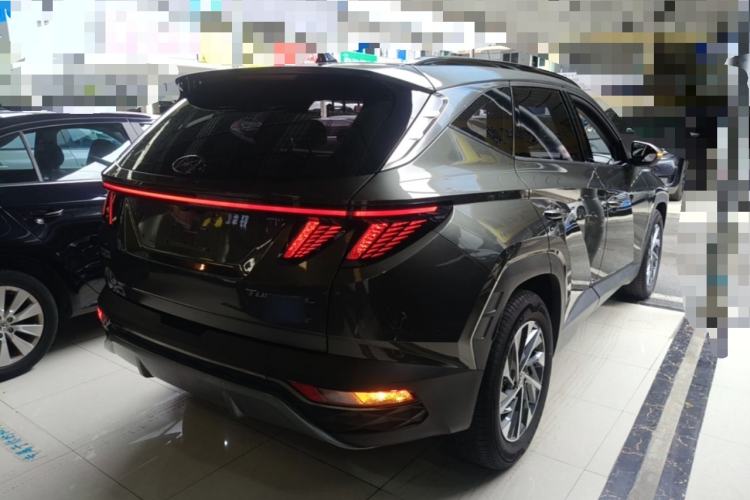 Used Hyundai Tucson 2023 Tucson L 1.5T Automatic Two-Wheel Drive GLX Elite Edition Rear Right 45 Deg
