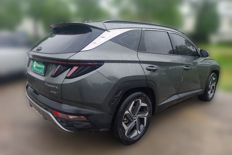 Used Hyundai Tucson 2023 Tucson L 1.5T Automatic Two-Wheel Drive DLX Luxury Edition Rear Right 45 Deg