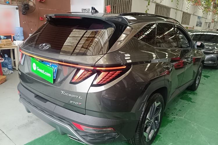 Used Hyundai Tucson 2023 Tucson L 1.5T Automatic Two-Wheel Drive LUX Prestige Edition Rear Right 45 Deg