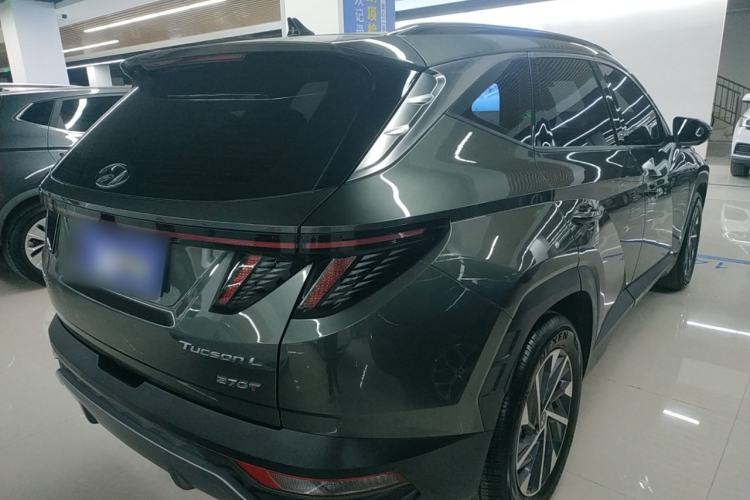 Used Hyundai Tucson 2023 Tucson L 1.5T Automatic Two-Wheel Drive GLX Elite Edition Rear Right 45 Deg