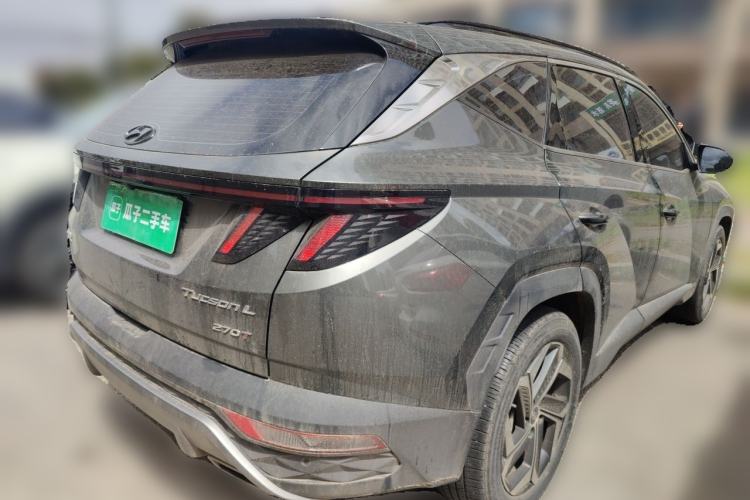Used Hyundai Tucson 2023 Tucson L 1.5T Automatic Two-Wheel Drive LUX Prestige Edition Rear Right 45 Deg